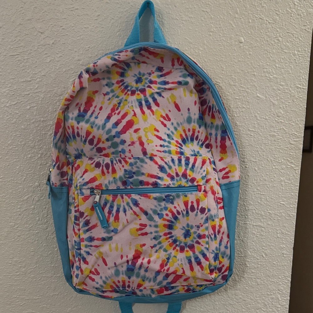 Colorful Tie-Dye Kids Backpack
